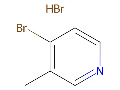 4-Bromo-3-methylpyridine structure