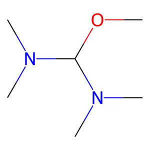 1-methoxy-N,N,N',N'-tetramethylmethylenediamine structure