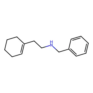 N-benzyl-2-(cyclohexen-1-yl)ethanamine structure