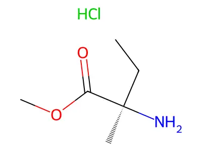 Methyl 2-amino-2-methylbutanoate structure