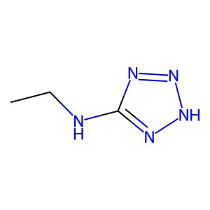 1H-Tetrazol-5-amine, N-ethyl- structure