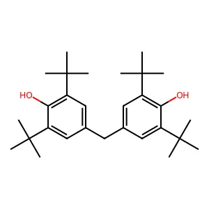 4,4'-Methylenebis(2,6-di-tert-butylphenol) structure
