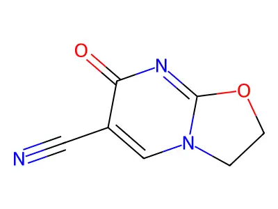 7-Oxo-3,7-dihydro-2H-oxazolo[3,2-a]pyrimidine-6-carbonitrile structure