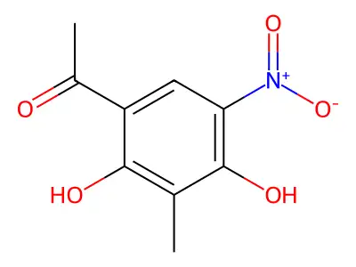 2',4'-Dihydroxy-3'-methyl-5'-nitroacetophenone structure