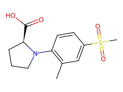 2-[(3-Methylphenyl)methoxy]benzoic acid structure