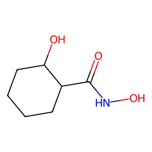 N,2-dihydroxycyclohexane-1-carboxamide structure