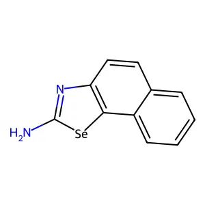 Naphtho[2,1-d]selenazol-2-amine structure