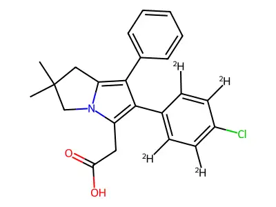 Licofelone structure
