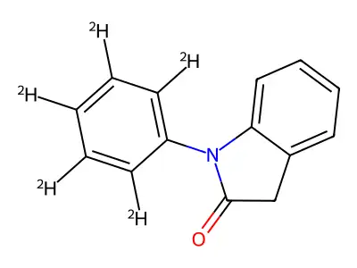 1-Phenyloxindole structure