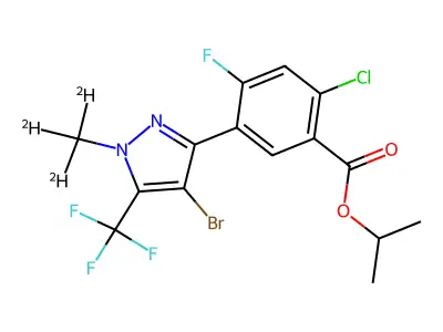 Fluazolate structure