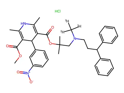 Lercanidipine Hydrochloride structure