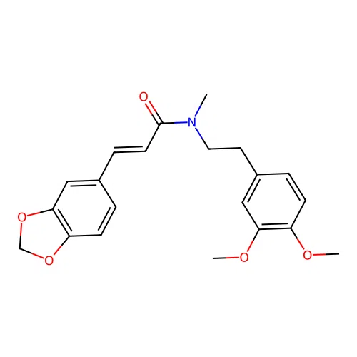 Zanthosinamide structure