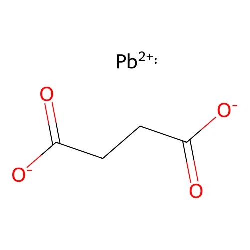 Lead succinate structure