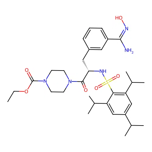 Upamostat structure