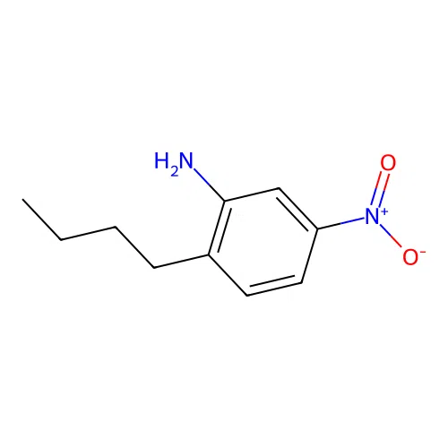 2-Butyl-5-nitroaniline structure