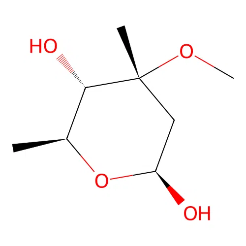 beta-L-cladinose structure