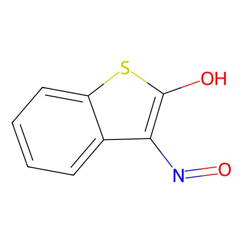 (3Z)-3-(Hydroxyimino)-1-benzothiophen-2(3H)-one structure