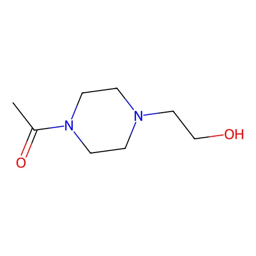 1-Acetyl-4-(2-hydroxyethyl)piperazine structure