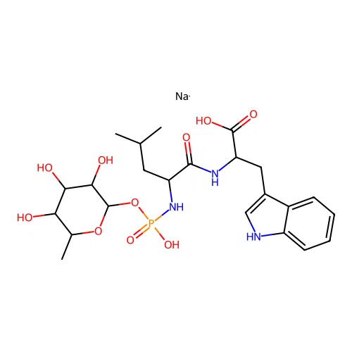 PHOSPHORAMIDON SODIUM structure