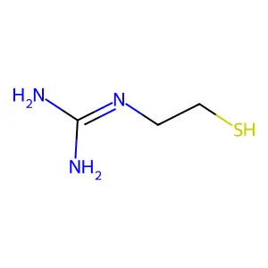 (Mercaptoethyl)guanidine structure