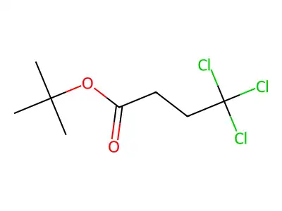 Tert-butyl 4,4,4-trichlorobutanoate structure
