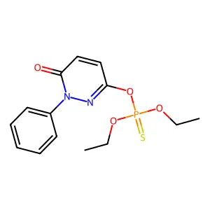 Pyridaphenthion structure