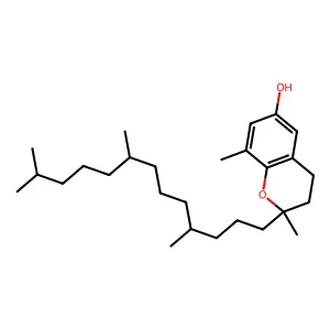 Delta-Tocopherol structure