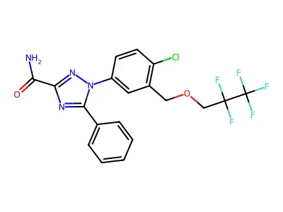 Flupoxam structure