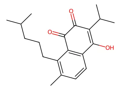 Sapriparaquinone structure