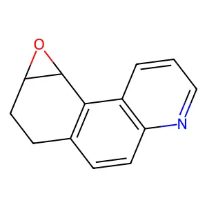 9,10-Epoxy-7,8,9,10-tetrahydrobenzo(f)quinoline structure