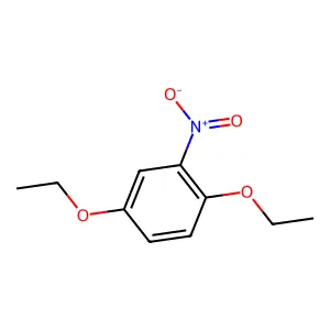 Benzene, 1,4-diethoxy-2-nitro- structure