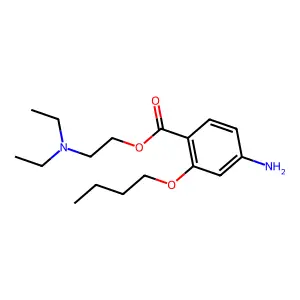 Ambucaine structure