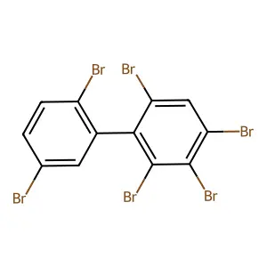 2,2',3,4,5',6-Hexabromobiphenyl structure