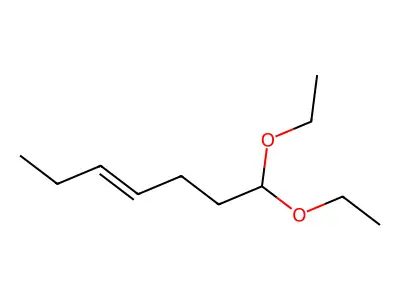 3-Heptene, 7,7-diethoxy-, (3E)- structure