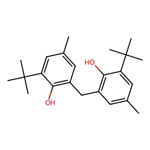 2,2'-Methylenebis(4-methyl-6-tert-butylphenol) structure