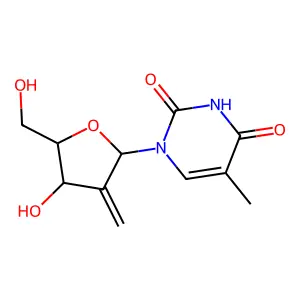 methylenethymidine structure