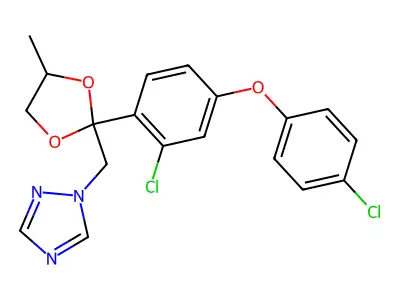 Difenoconazole structure