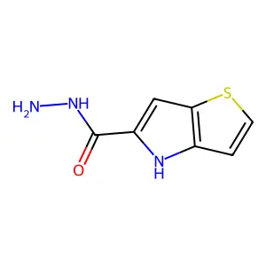 4H-thieno[3,2-b]pyrrole-5-carbohydrazide structure