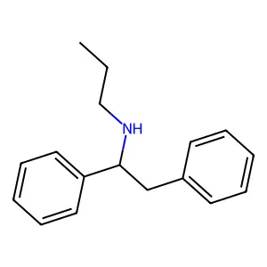 alpha-Phenyl-N-propylbenzeneethanamine structure