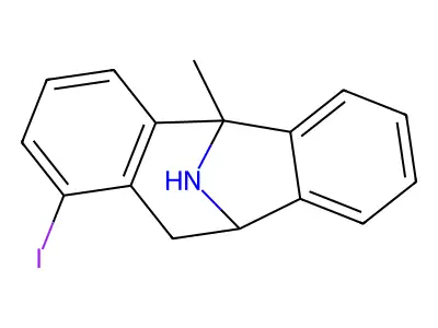 1-iodo-MK 801 structure