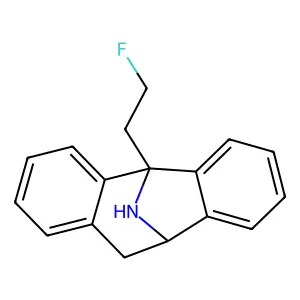 5-Fluoromethyl MK 801 structure