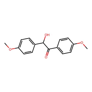 4,4'-Dimethoxybenzoin structure