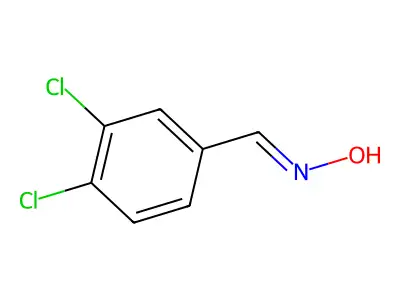 3,4-Dichloro-benzaldehyde oxime structure