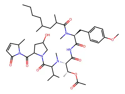 Majusculamide D structure