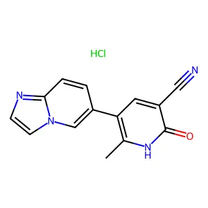 Olprinone hydrochloride structure
