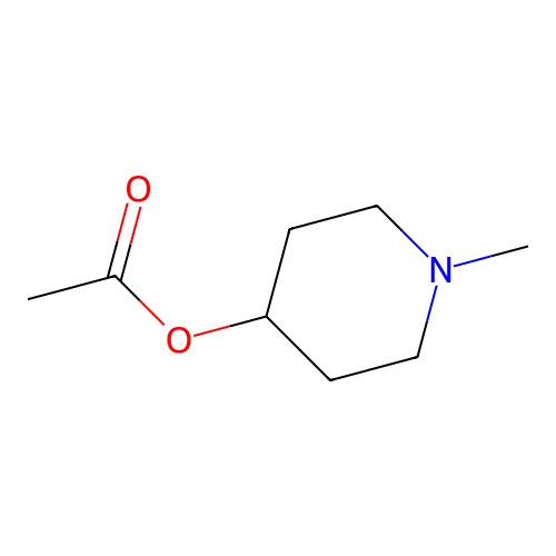 1-Methyl-4-piperidyl acetate structure