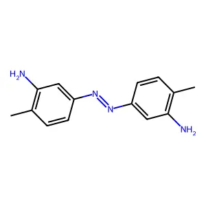 3,3'-Diamino-4,4'-dimethylazobenzene structure