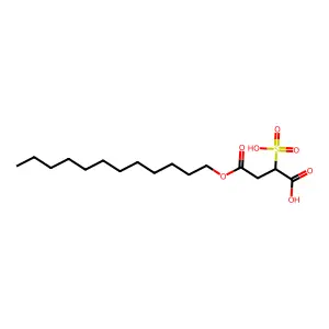 4-Lauryl sulfosuccinate structure