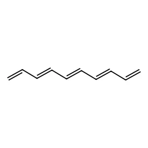 Deca-1,3,5,7,9-pentaene structure