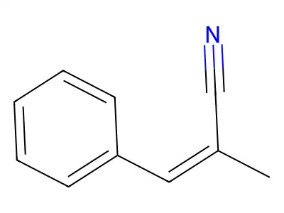 2-Methyl-3-phenylprop-2-enenitrile structure